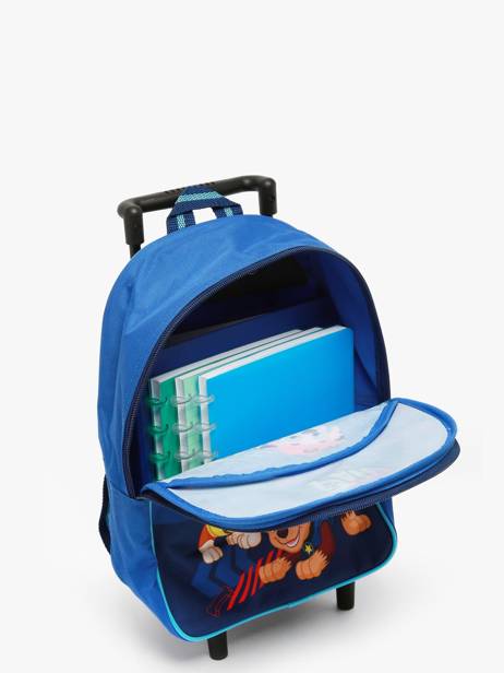 Mini Rugzak Op Wieltjes Paw patrol Blauw go pups go 4543 ander zicht 3